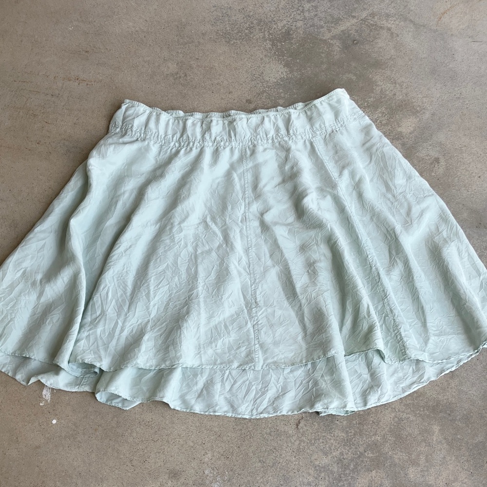 J. Jill Pastel Green A Line Skirt, 26